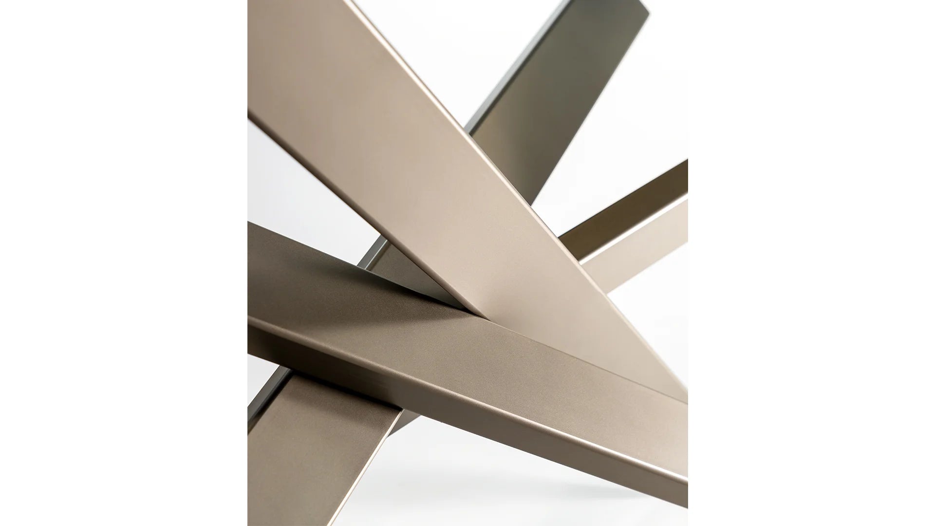 Mikado 72 Steel tavolo