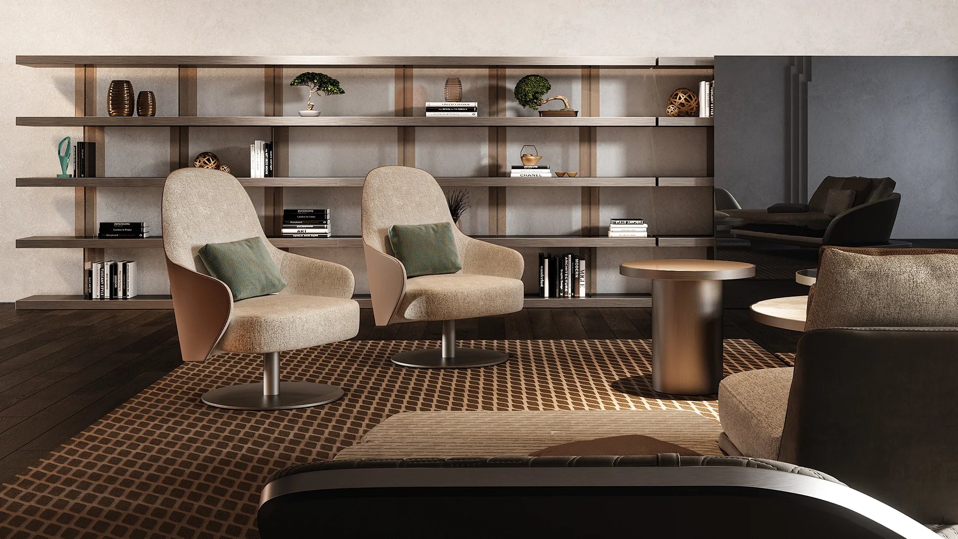 Ludwig poltrona pelle nabuk