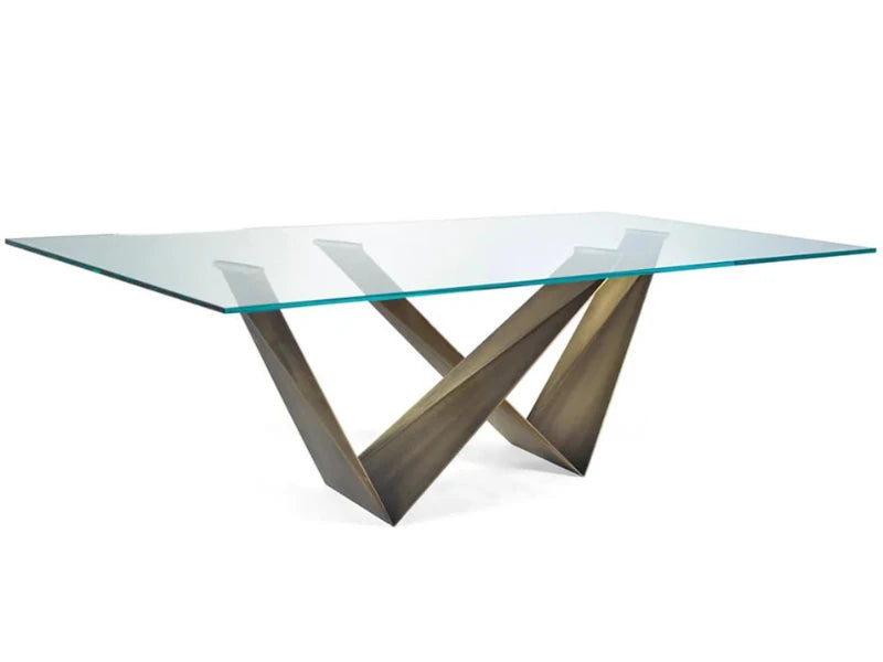 Prisma 72 Steel tavolo