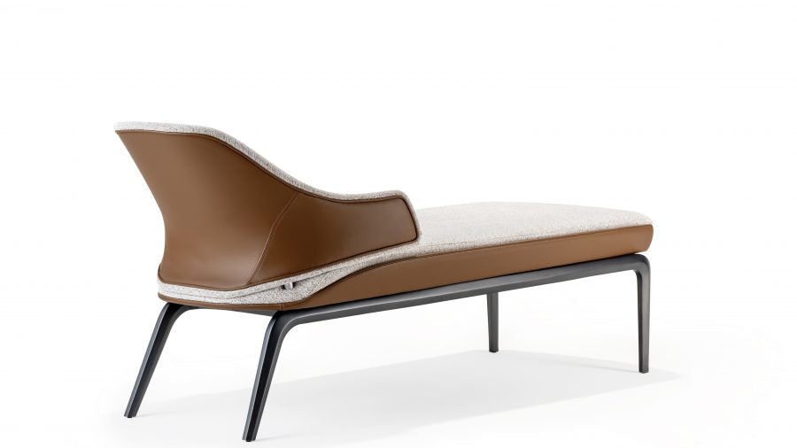 Vela chaise longue pelle colorata