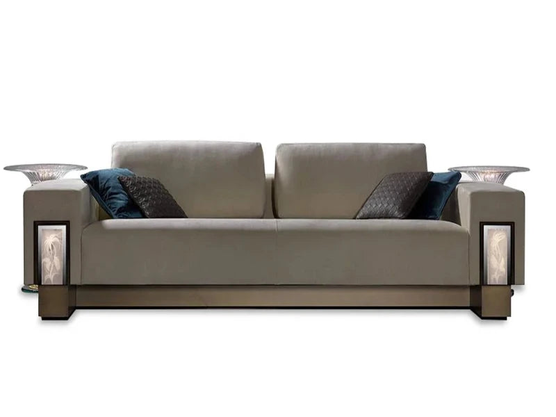 Palazzo Ducale Sofa divano pelle naturale