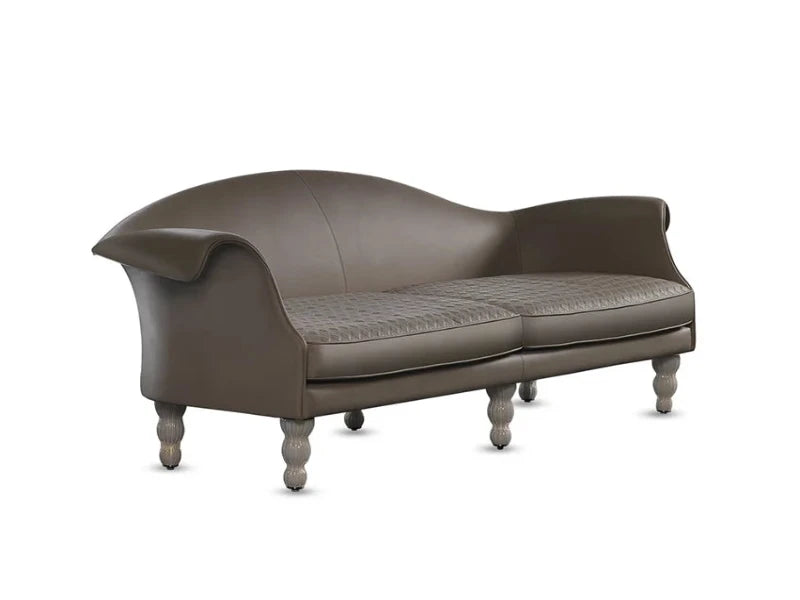 Casanova Sofa divano pelle nabuk