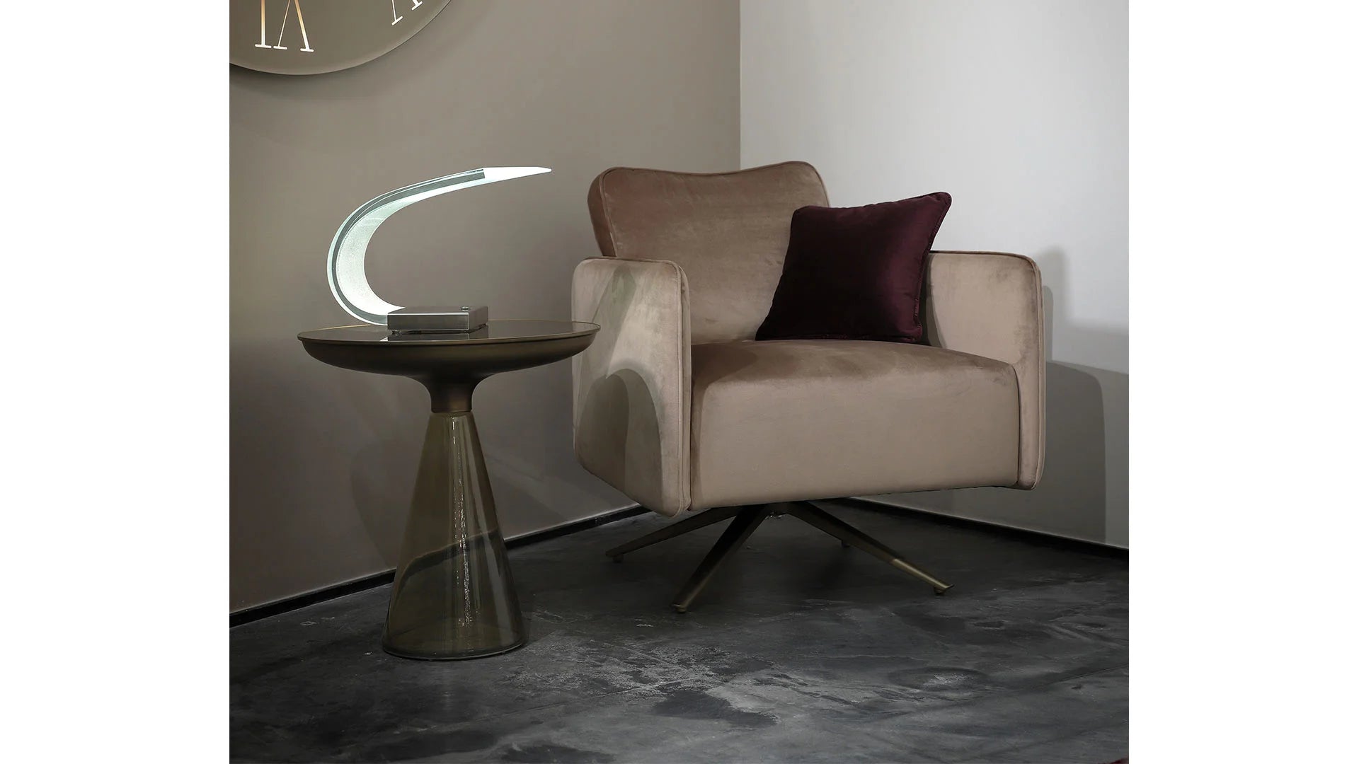 Diamante poltrona pelle nabuk