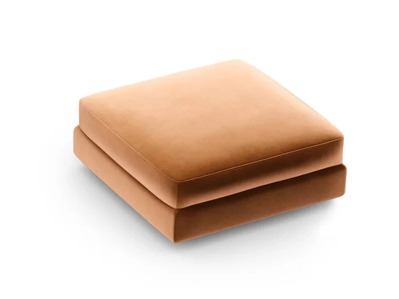 Adone Pouf pelle colorata