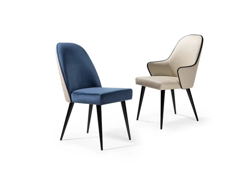 Ludwig sedia pelle naturale