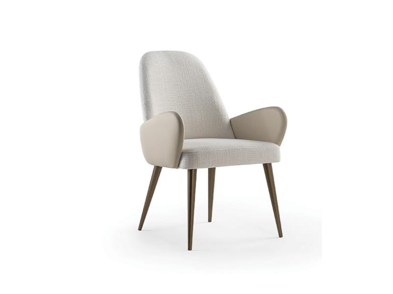 Atlantic sedia rivestimento pelle/nabuk