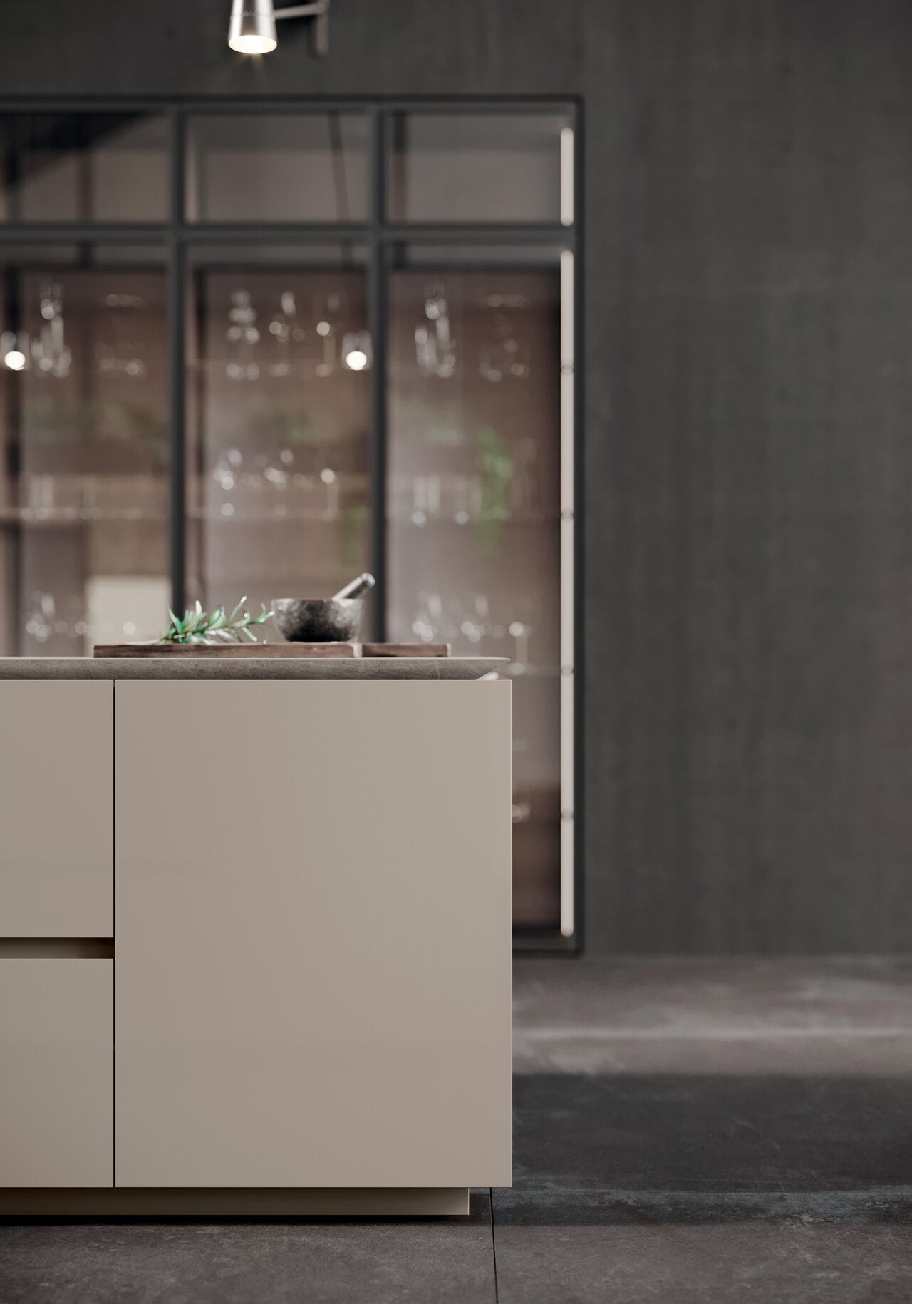 Mantis Rovere Magma cucina