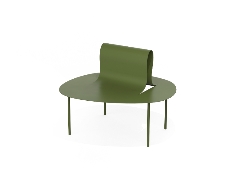 Softer than Steel panca outdoor