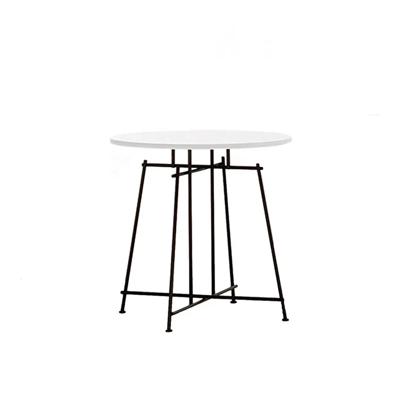 Mr.Zheng tavolino ovale laccato opaco