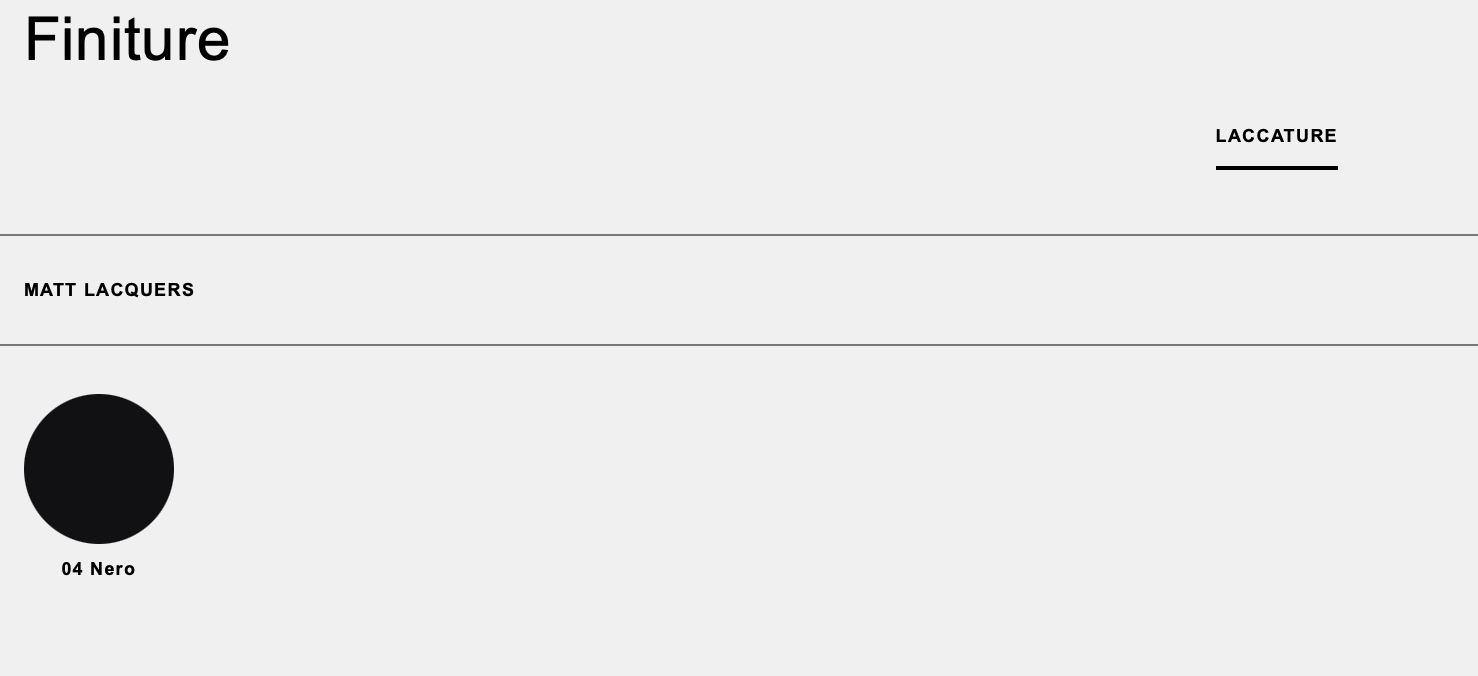 Thin Black Table tavolino