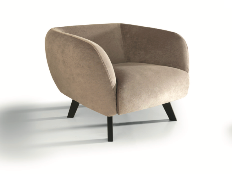 Claude poltroncina e divanetto tessuto top