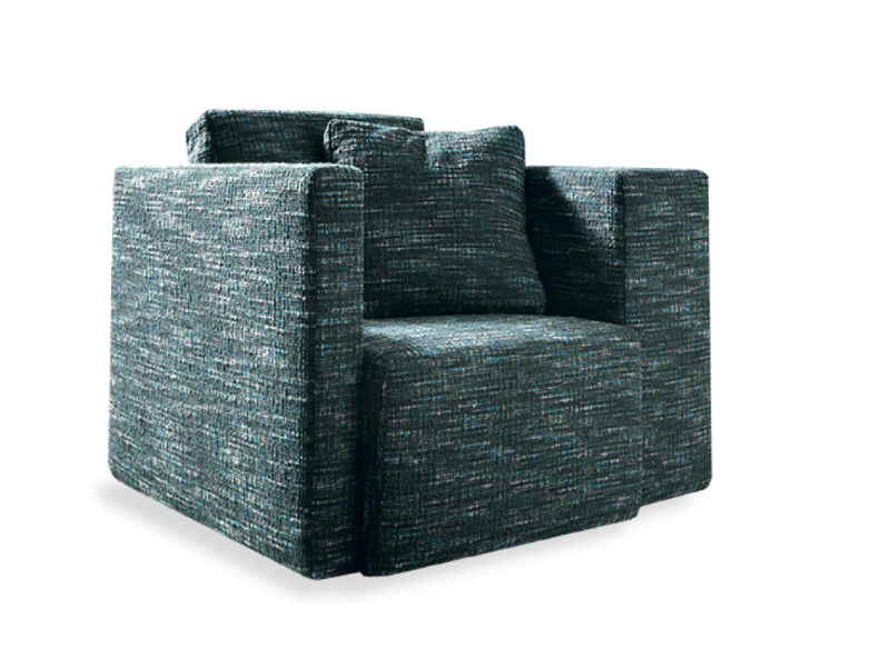 Scarlet poltroncina tessuto top