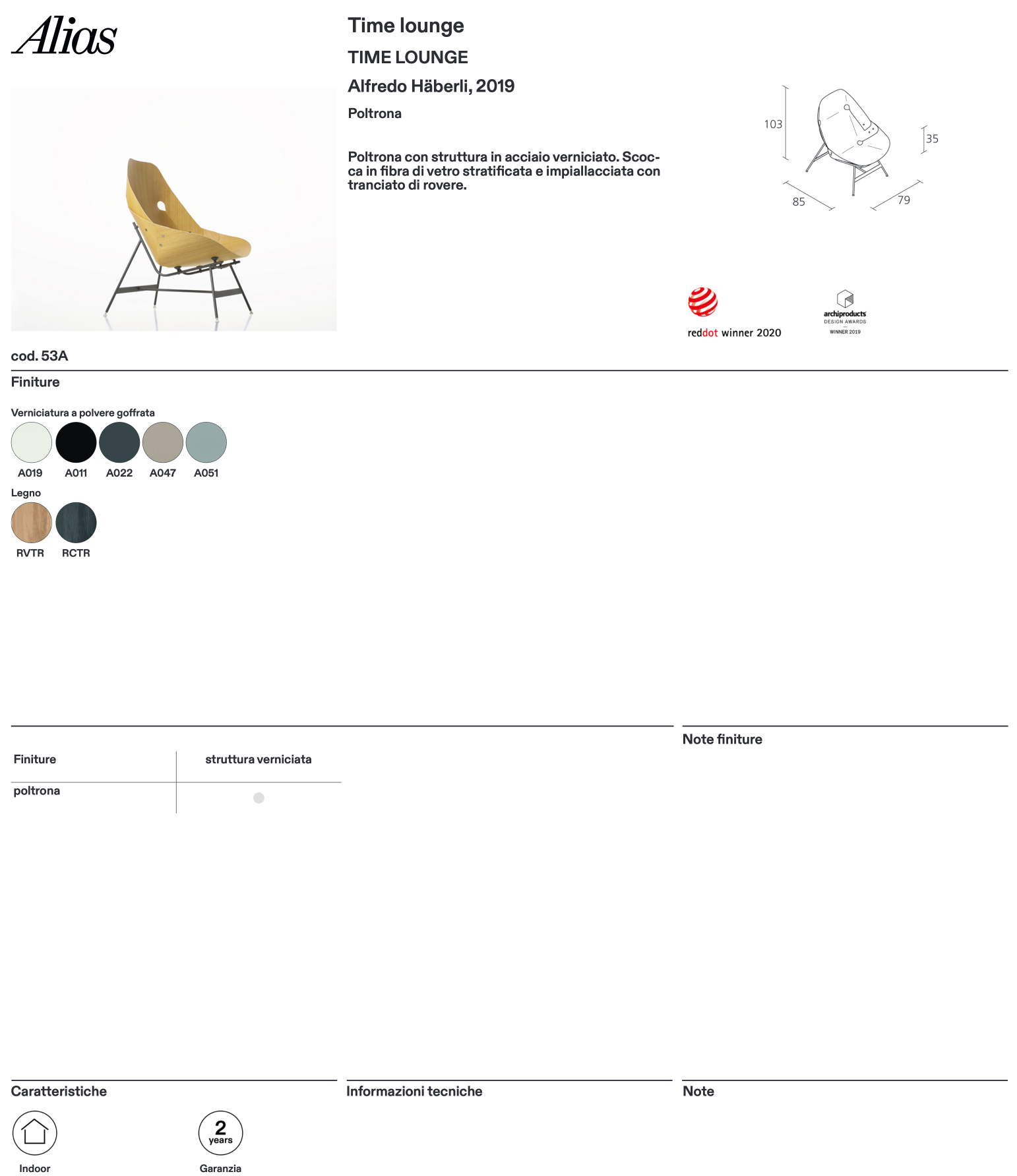 Time lounge poltrona