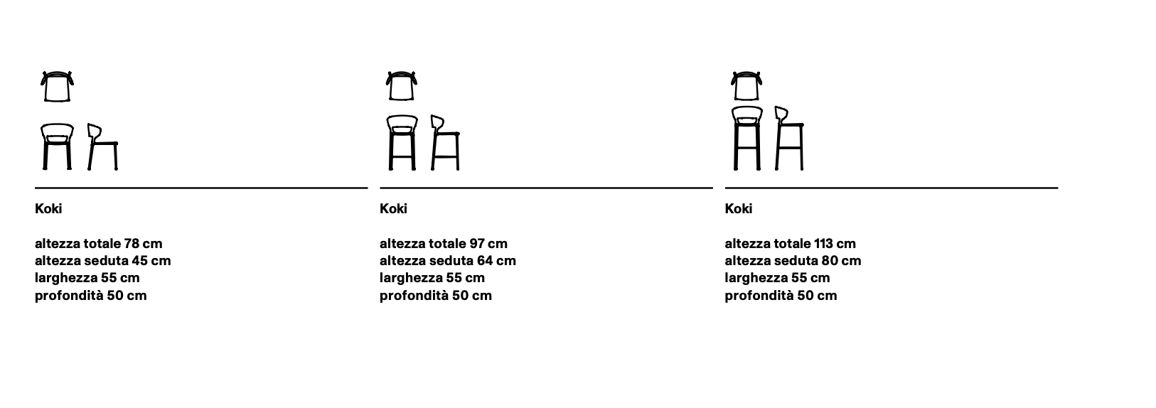 Koki sedia indoor/outdoor