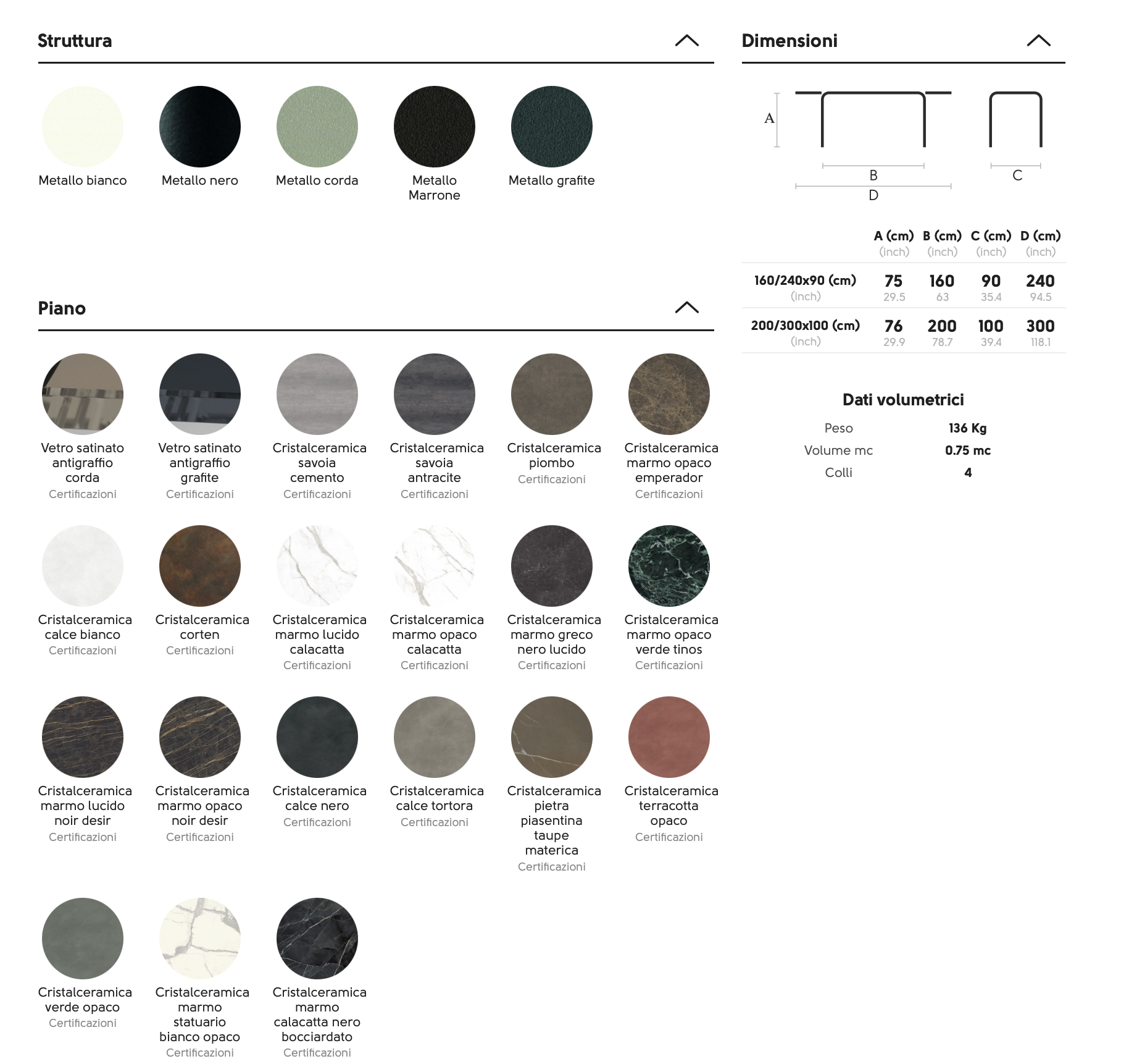 Alexander tavolo allungabile