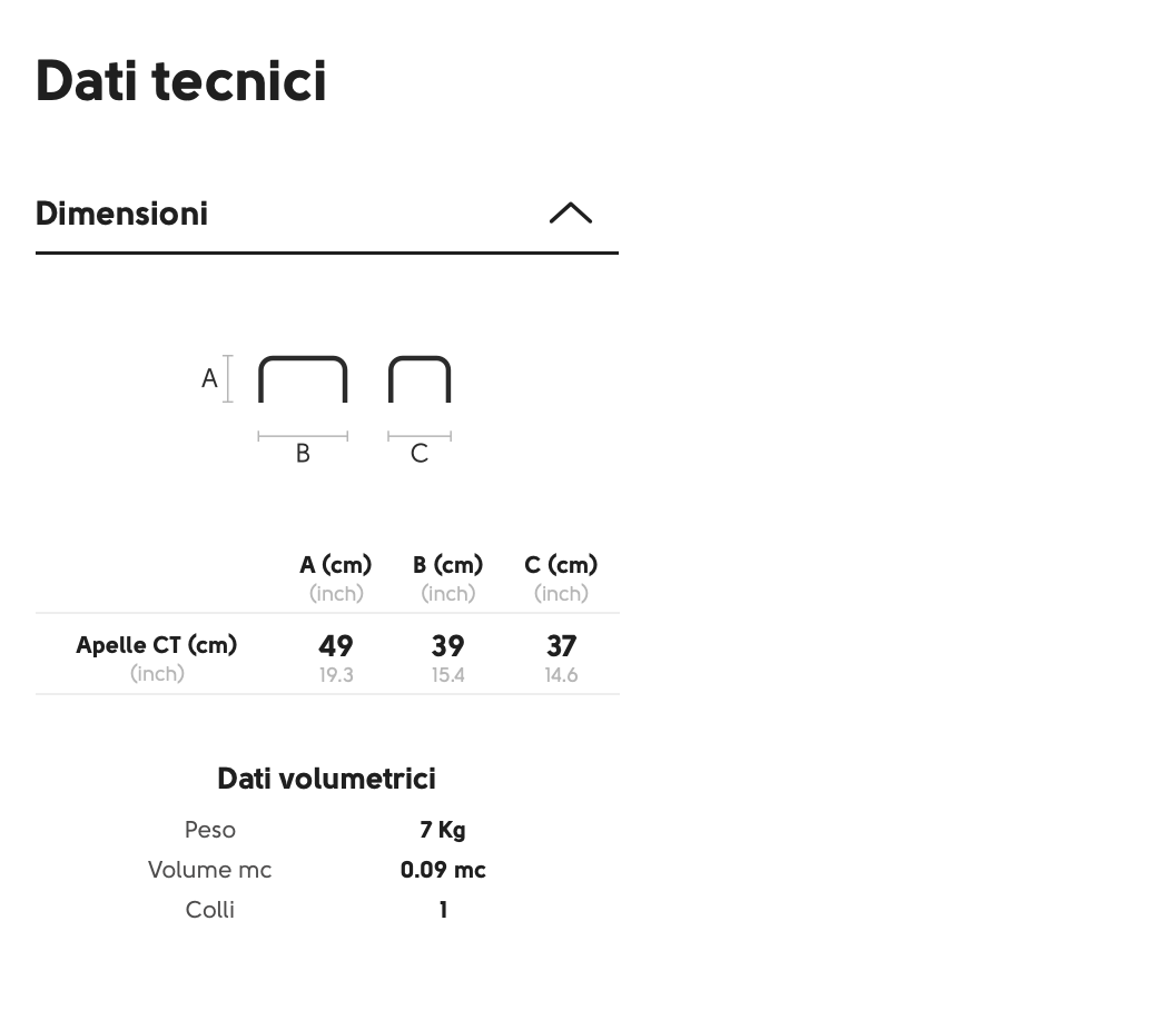 Coffee table Apelle CT tavolino
