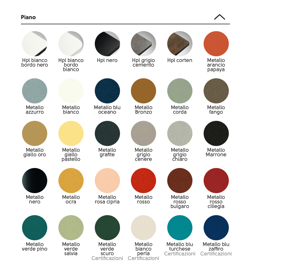 Coffee table Bloom H50 tavolino