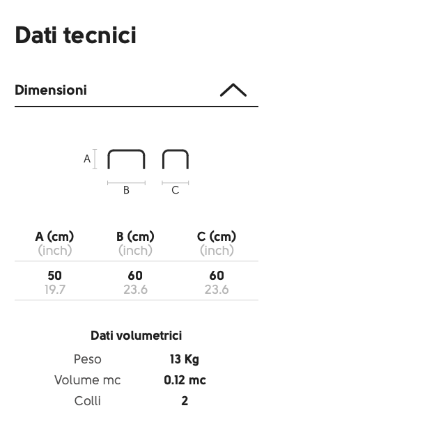 Coffee table Bloom H50 tavolino