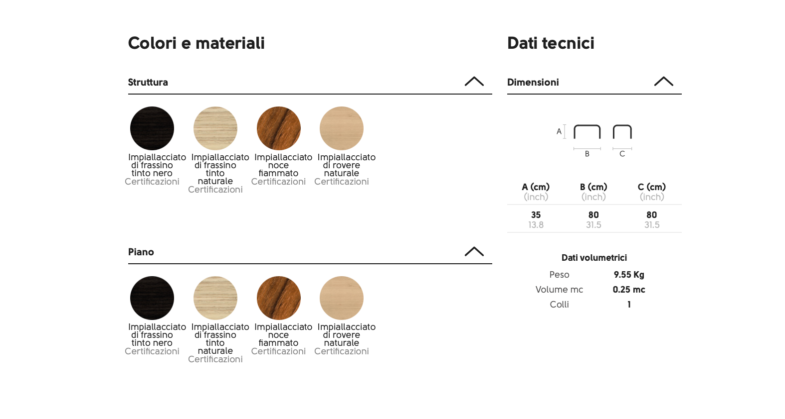 Dalia CTL Coffe Table tavolino
