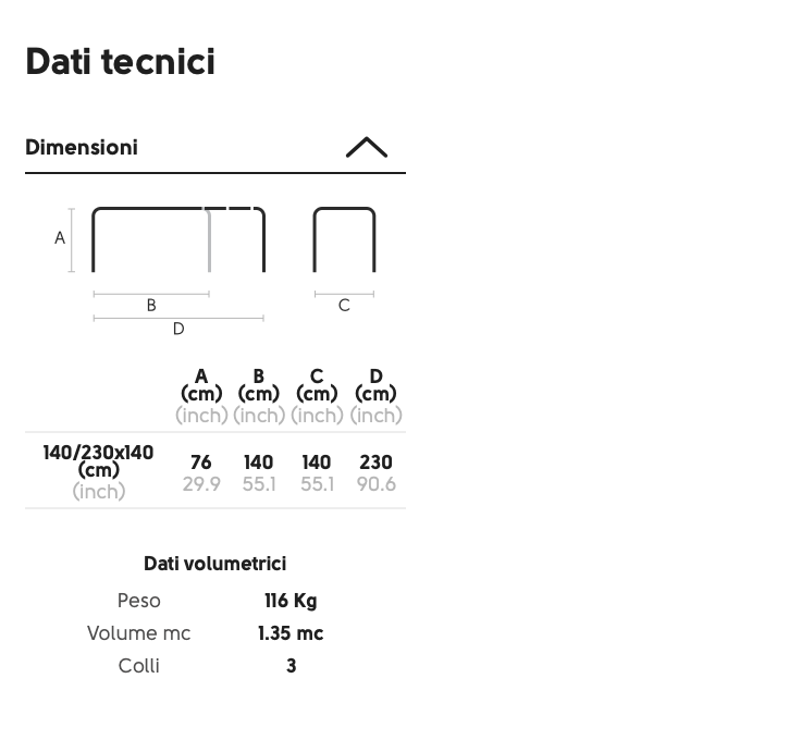 Marcopolo tavolo allungabile