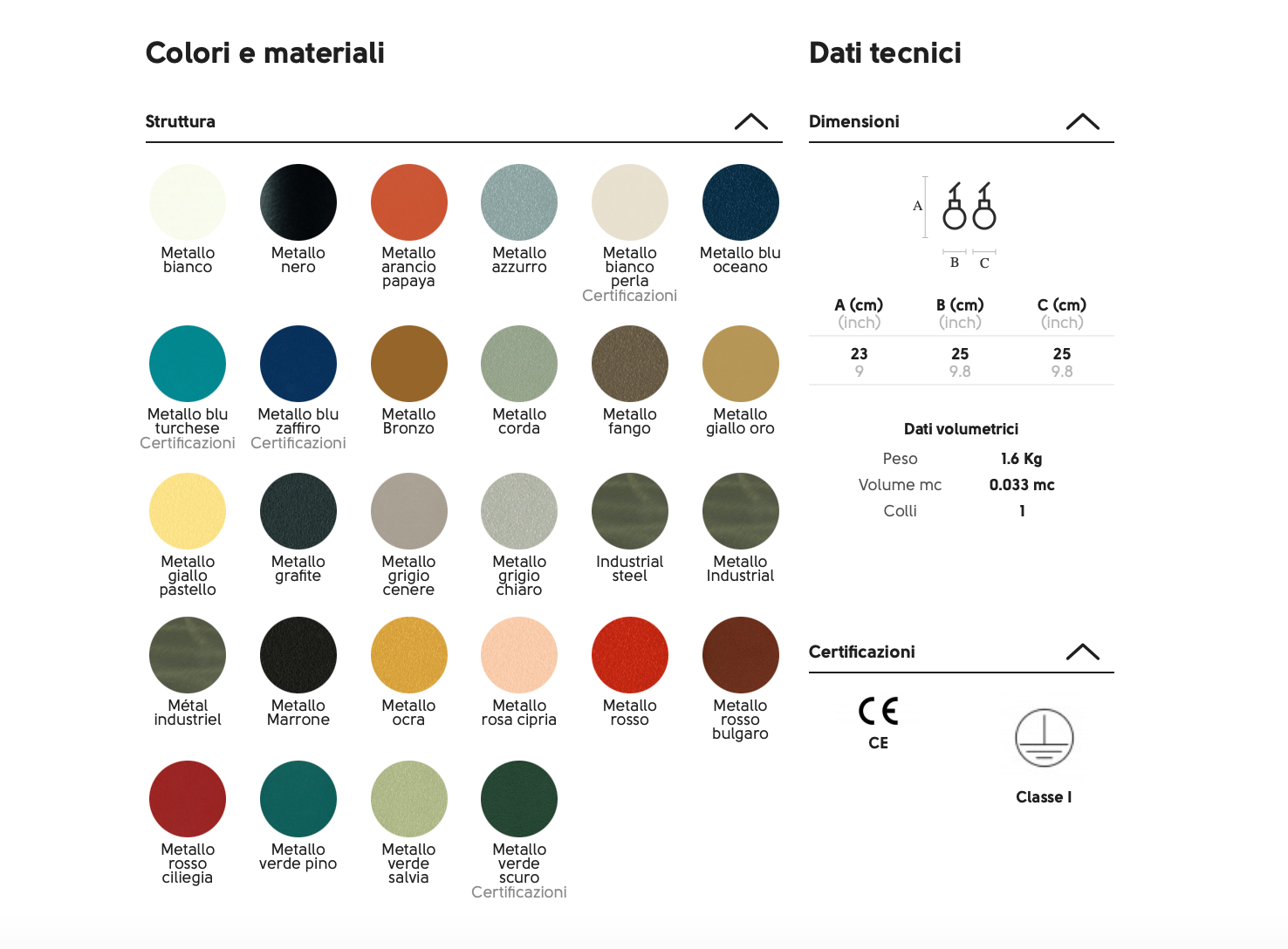 Japan M Sospensione lampada