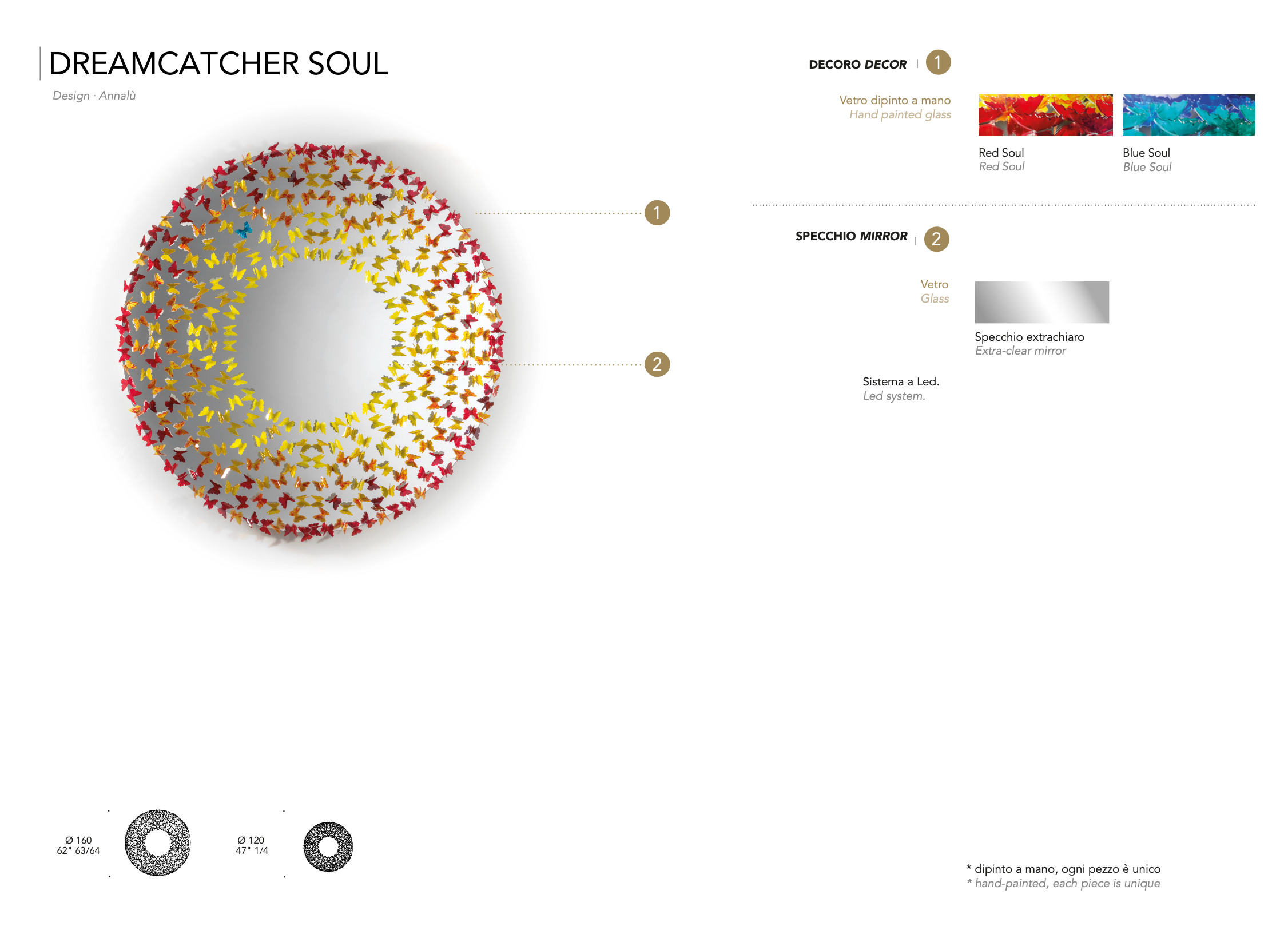 Dreamcatcher Soul specchio