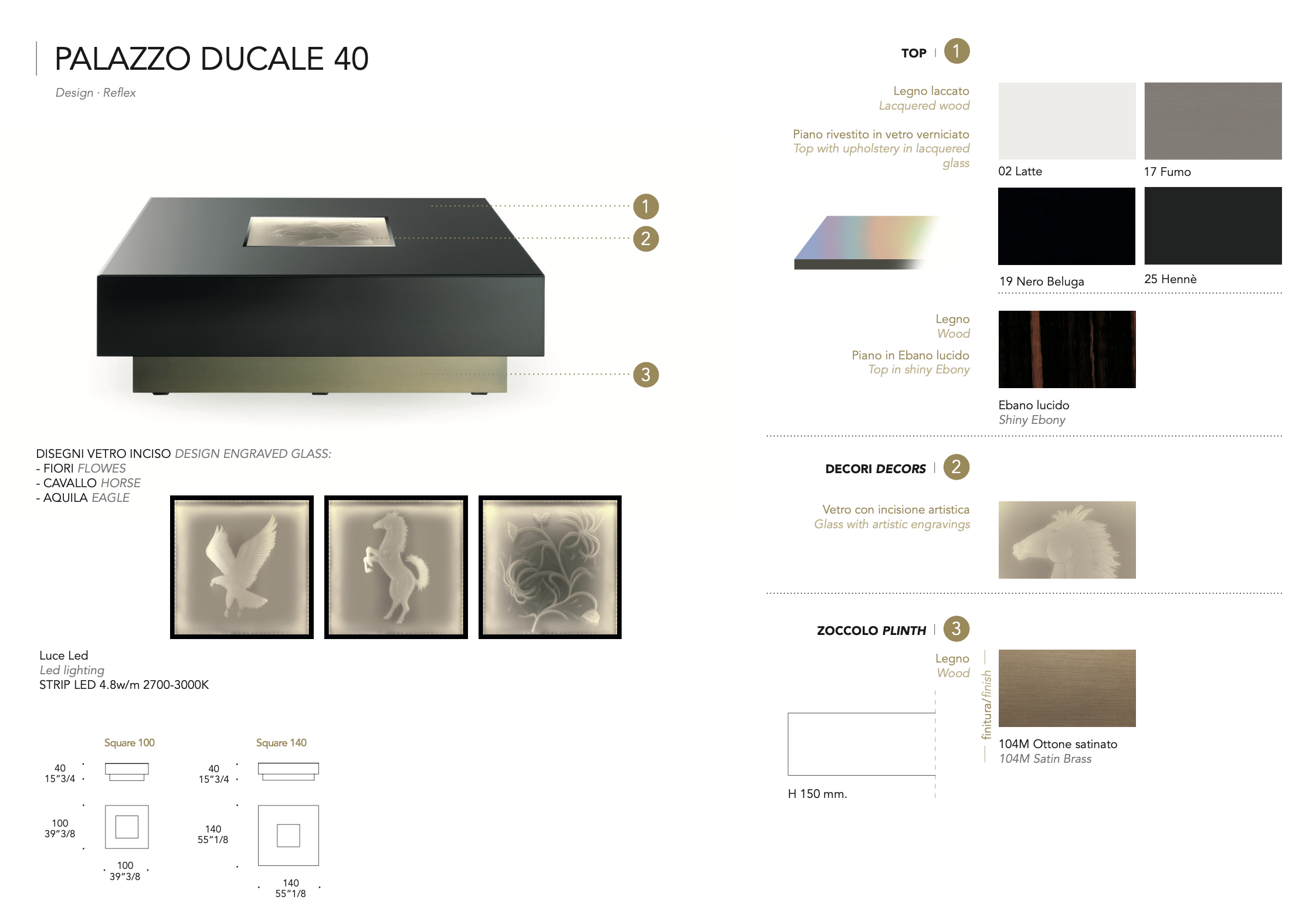 Palazzo Ducale 40 tavolino