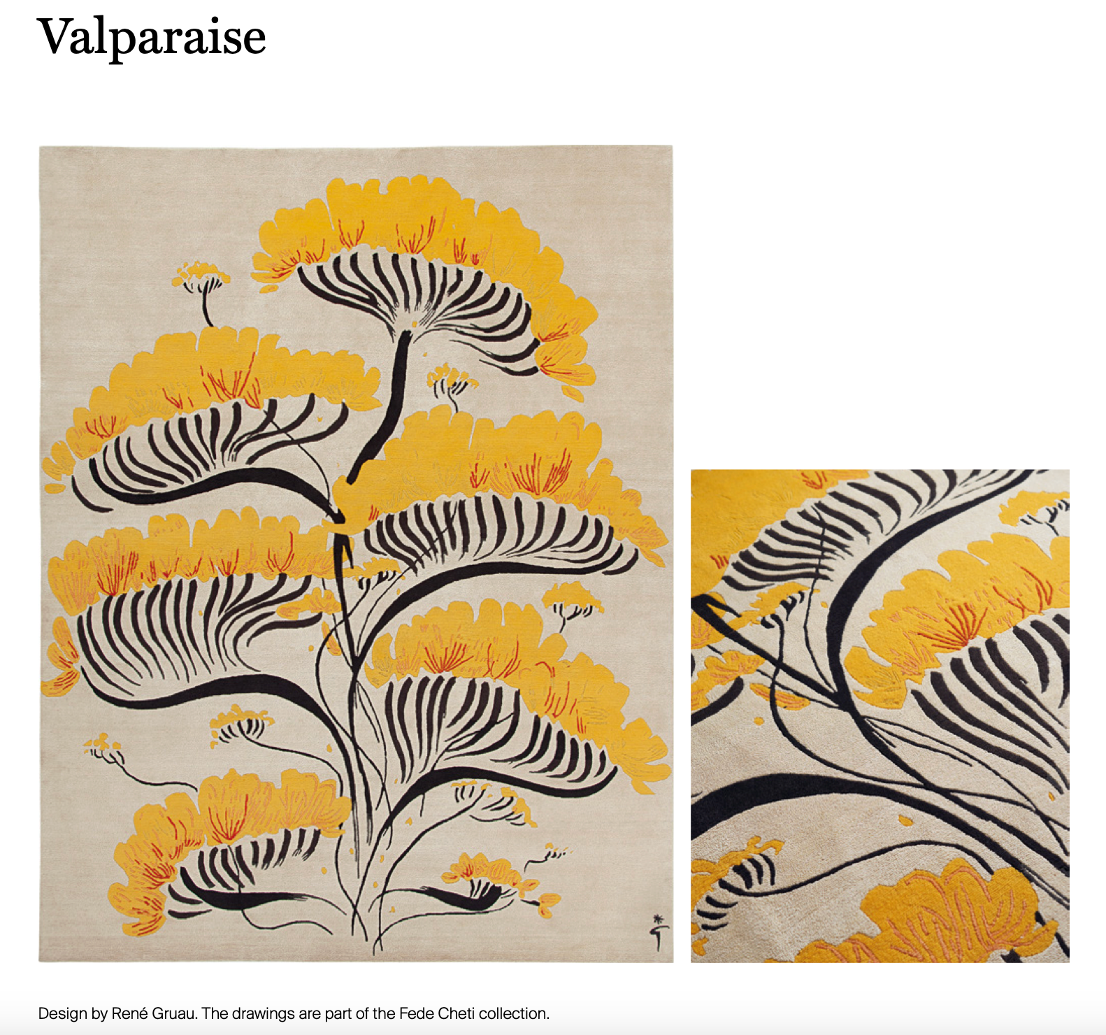 Valparaise tappeto