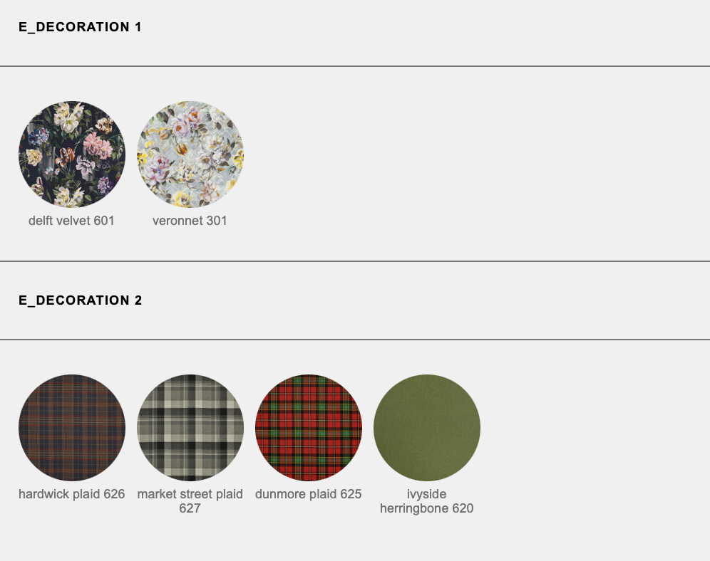 Three Sofa de Luxe divano