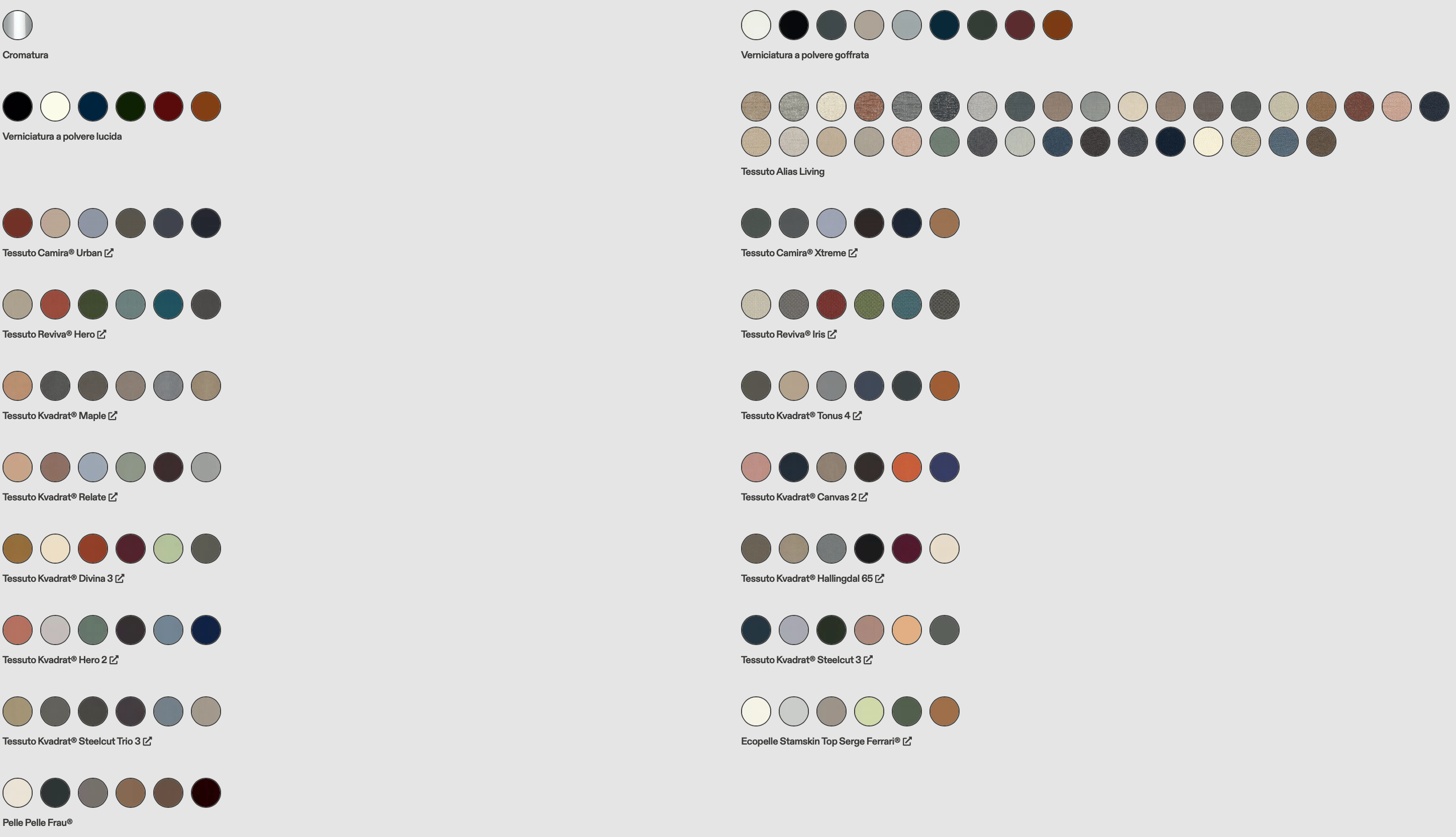 Taormina Sledge sedia