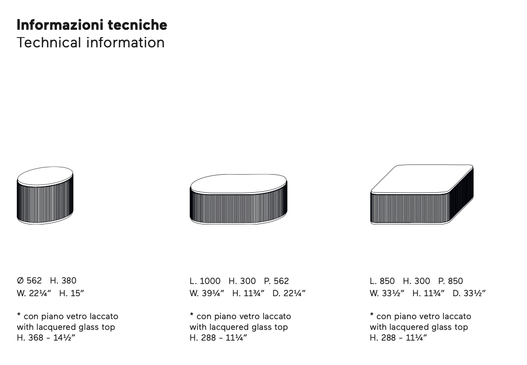 Drum tavolino piano marmo