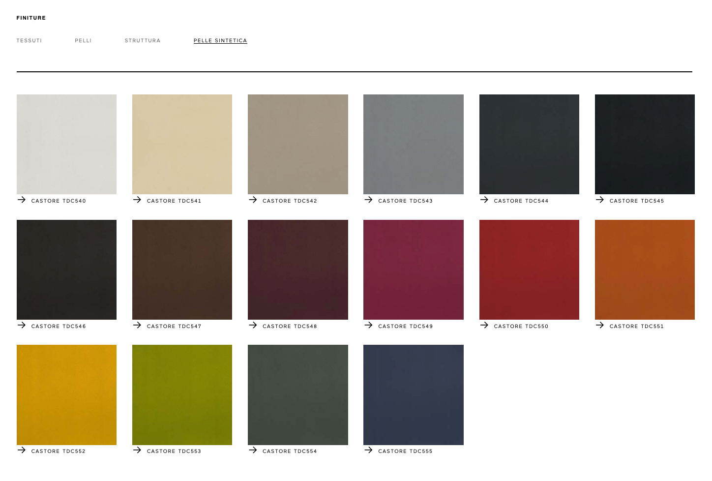 Neil divano schienale alto pelle sintetica DC