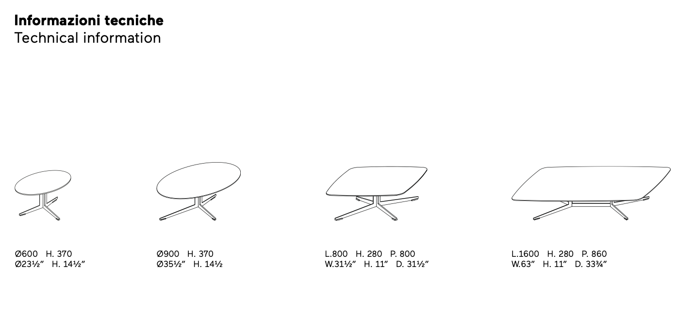 Oydo tavolino piano marmo/rovere/argilla