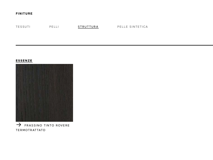 Taiki sofa divano tessuto DA