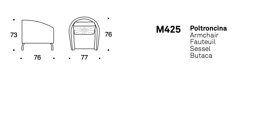 Ethos poltrona pelle rustik nabuk
