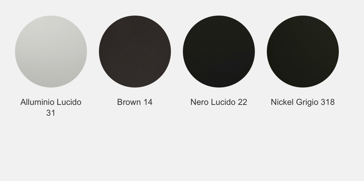 Tray tavolino alluminio top marmo