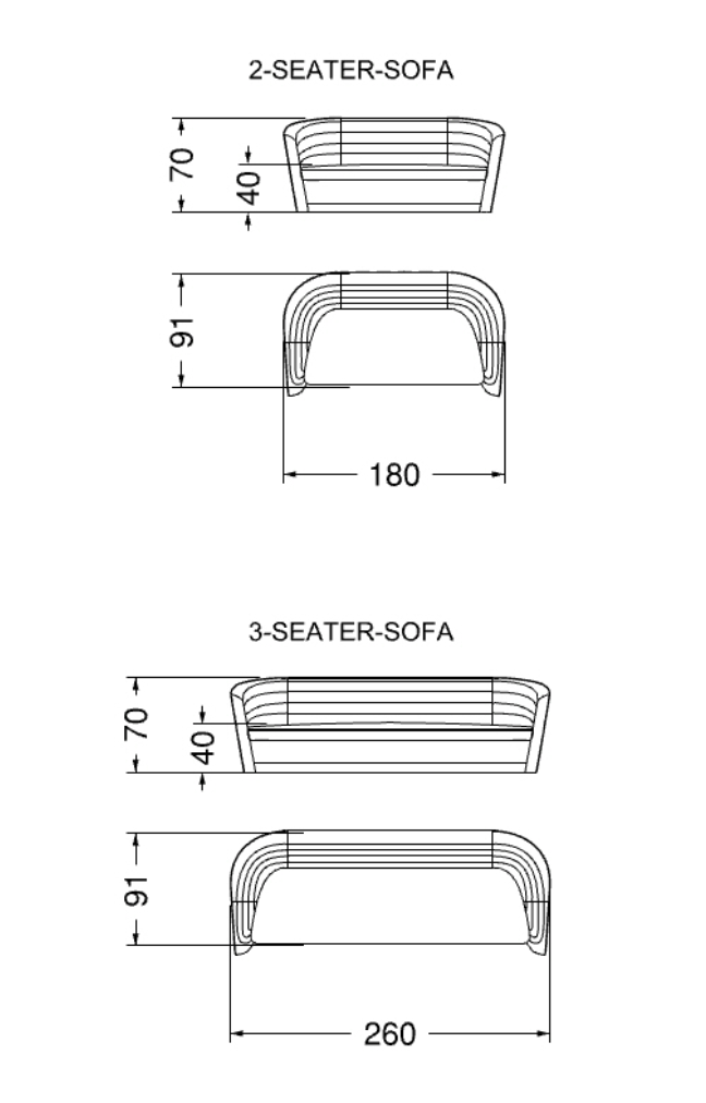 Granturismo Sofa divano pelle nabuk