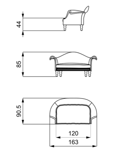 Casanova Sofa divano pelle nabuk