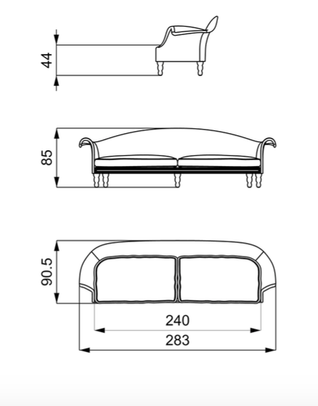 Casanova Sofa divano pelle nabuk