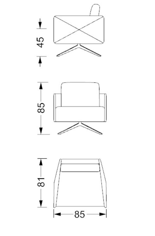 Diamante poltrona pelle nabuk
