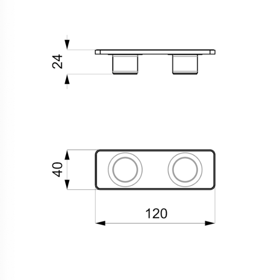 Tau 40 Steel tavolino top marmoreflex