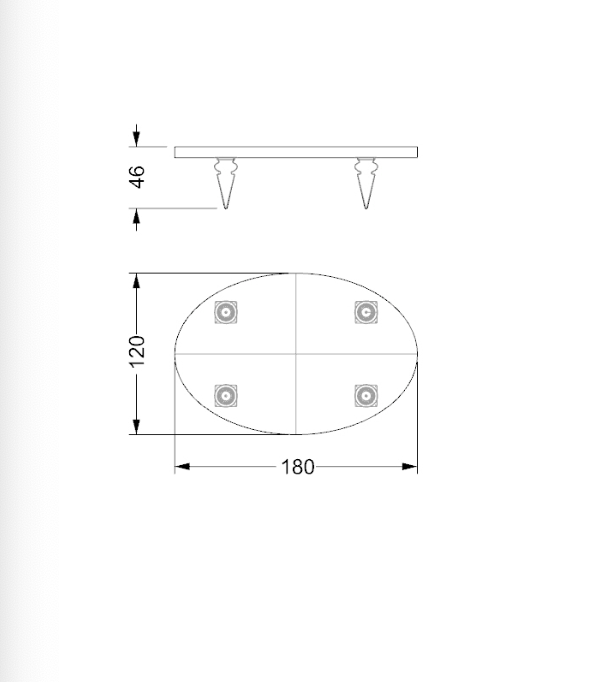 Gran Canal 40 special tavolino