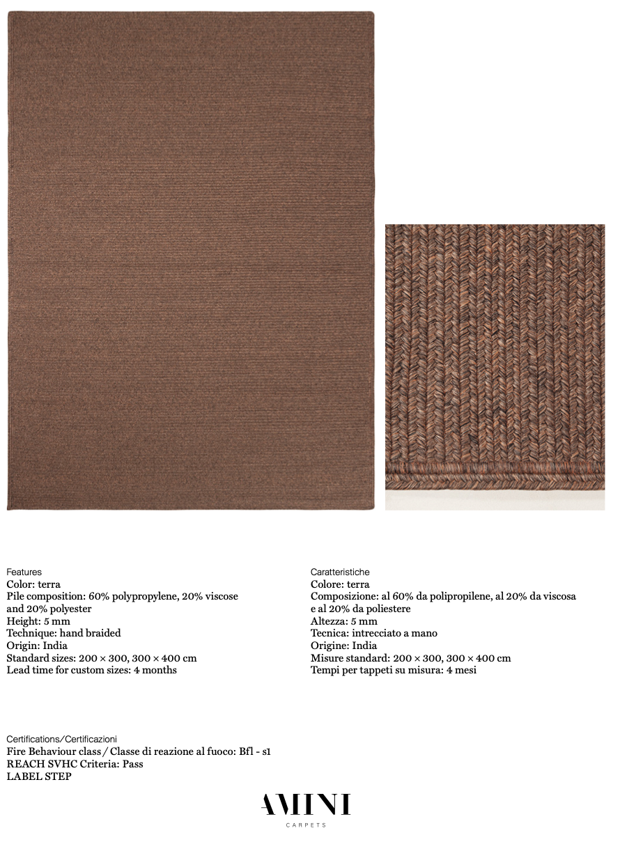 Plain tappeto indoor/outdoor
