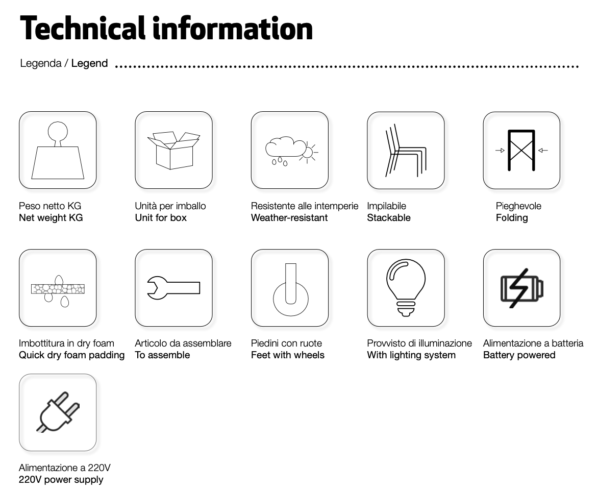 Salinas 320x110 tavolo outdoor