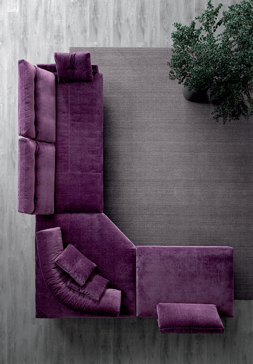 Stone divano tessuto top