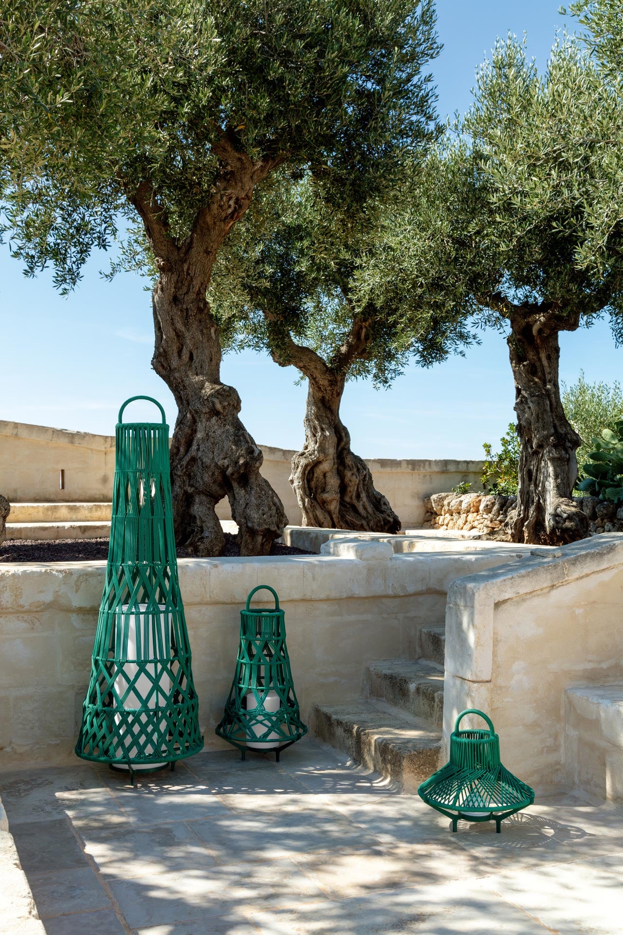 Tribal lanterna lampada outdoor