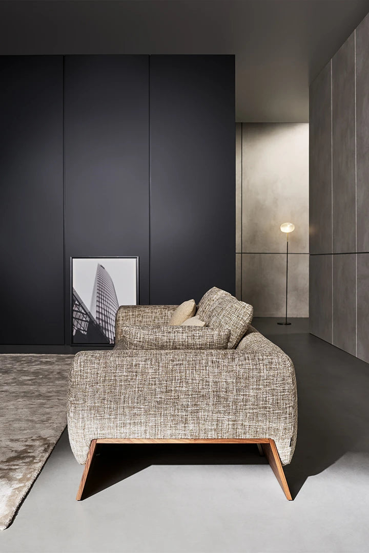 Boolean divano tessuto azimut