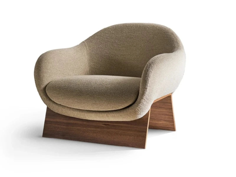 Boolean poltrona tessuto azimut