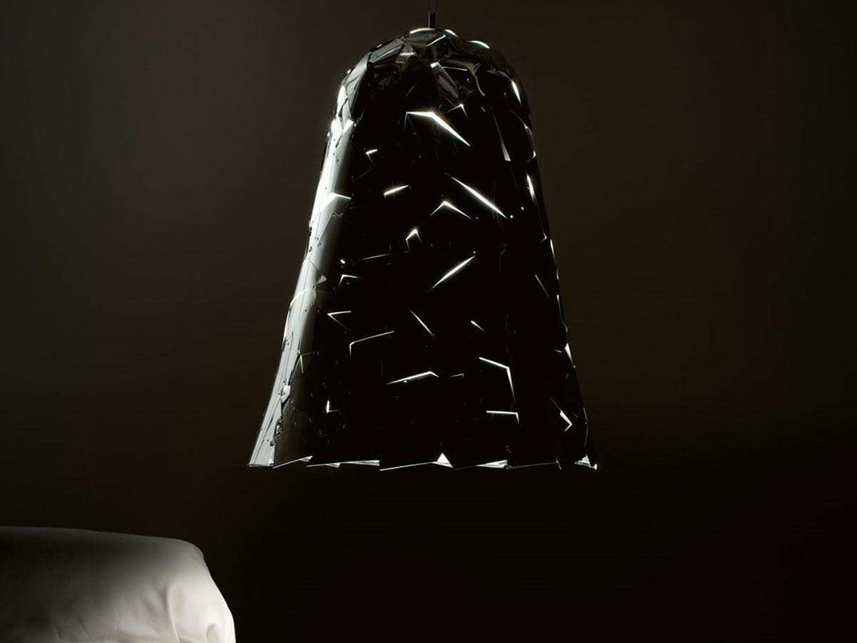 Campana gold lampada a sospensione