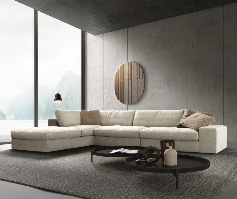 Patrick divano pelle rustik nabuk